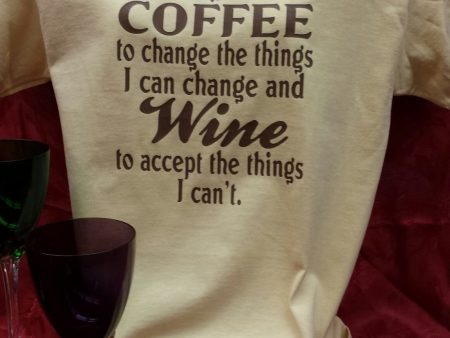 Lord, Give me Coffee and Wine funny to-shirt Hot on Sale