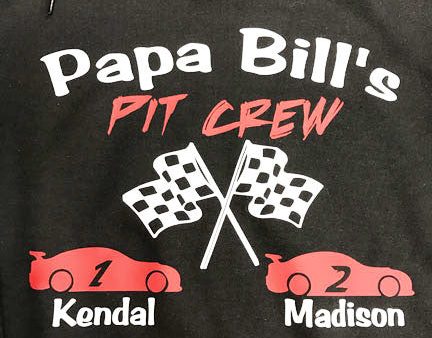 Grandpa s Pit Crew - Grandkids Hoodie or Papa or Uncle Online