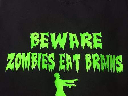 Beware of Zombies T-Shirt Online Hot Sale