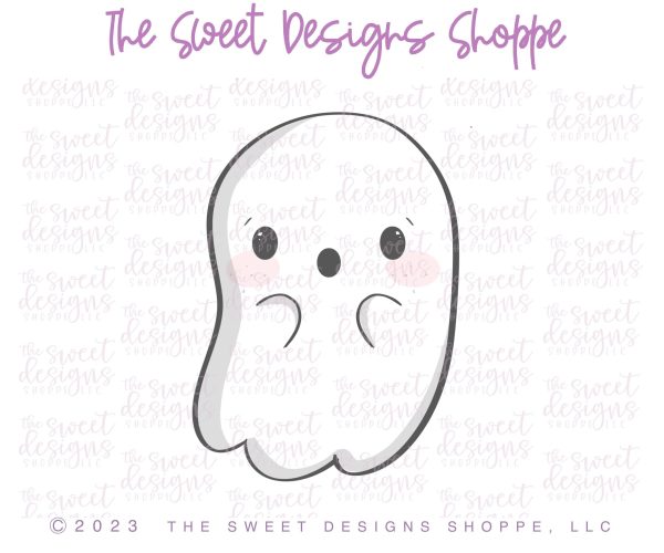 Cute Flying Ghost - Cookie Cutter Supply