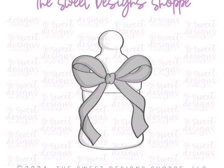 Coquette Baby Bottle- Cookie Cutter Supply