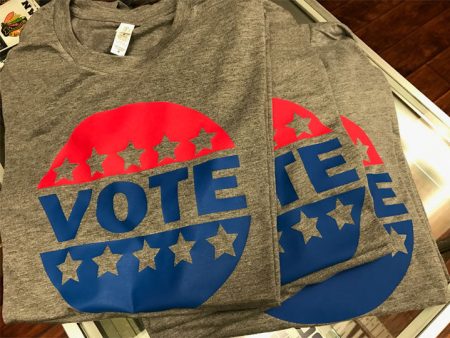 Vote T-Shirt or Hoodie Discount