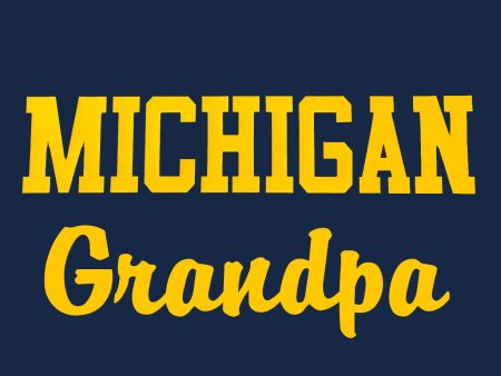 Michigan Grandpa T-Shirt Online now