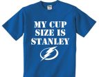 My Cup Size is Stanley Tampa Bay Lightning t-shirt Online Sale