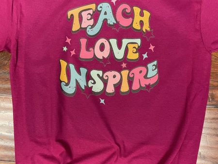 Teach Love Inspire t-shirt For Cheap