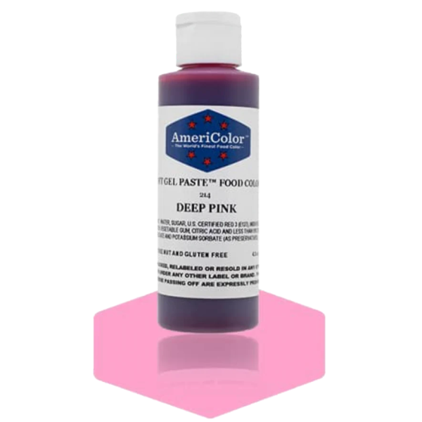 Americolor Soft Gel Paste - Deep Pink - Select Size - Food Color Sale