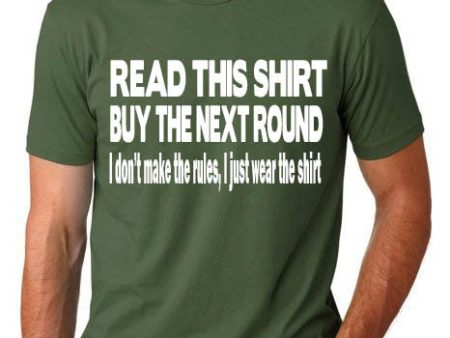 Read This Shirt, Buy The Next Round T-Shirt Online