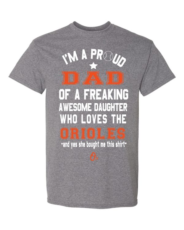 Baltimore Orioles Dad Daughter T-Shirt Hot on Sale