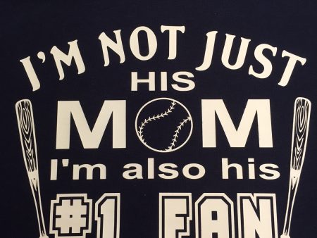 Baseball Mom #1 Fan T-Shirt Online now