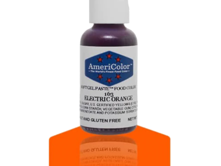 Americolor Soft Gel Paste - Electric Orange - Select Size - Food Color Discount