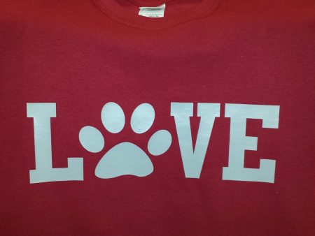 Pet Lover t-shirt Puppy love paw dog cat Best Friend love Sale