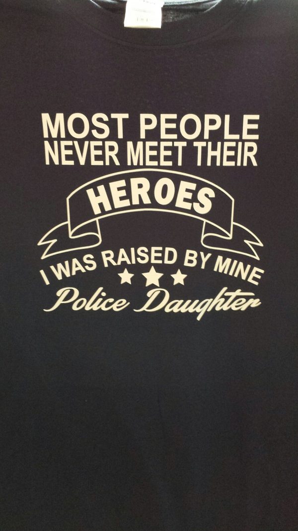 Police Daughter T-shirt Online Sale