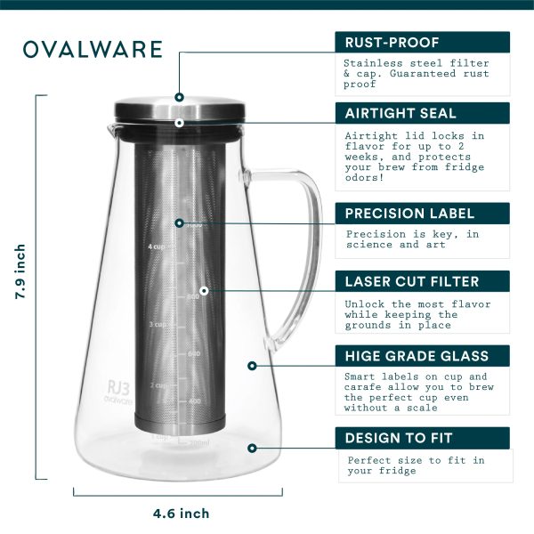 Ovalware Cold Brew Maker Online Sale