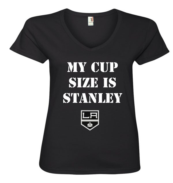 My Cup Size is Stanley LA Kings Women s T-Shirt Online