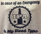 In case of an emergency IPA is my blood type T-Shirt Online now