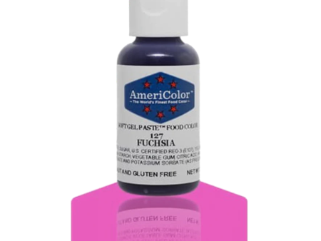 Americolor Soft Gel Paste - Fuchsia - Select Size - Food Color For Sale