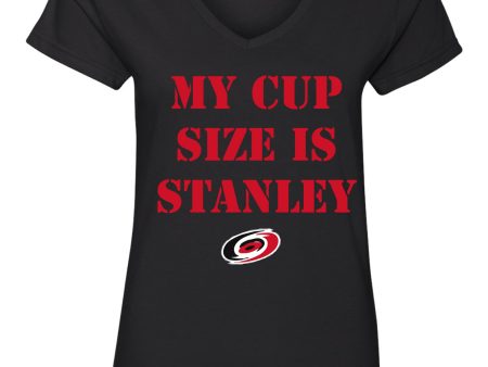 My Cup Size is Stanley North Carolina Hurricanes Women s T-Shirt For Cheap