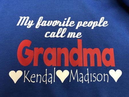 My Favorite People Call Me Grandma or Nana T-Shirt CUSTOMIZE ME Cheap