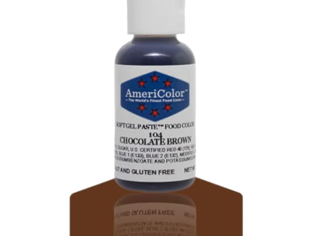 Americolor Soft Gel Paste - Chocolate Brown - Select Size - Food Color For Discount