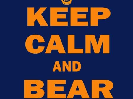 Keep Calm and Bear Down T-Shirt Hot on Sale