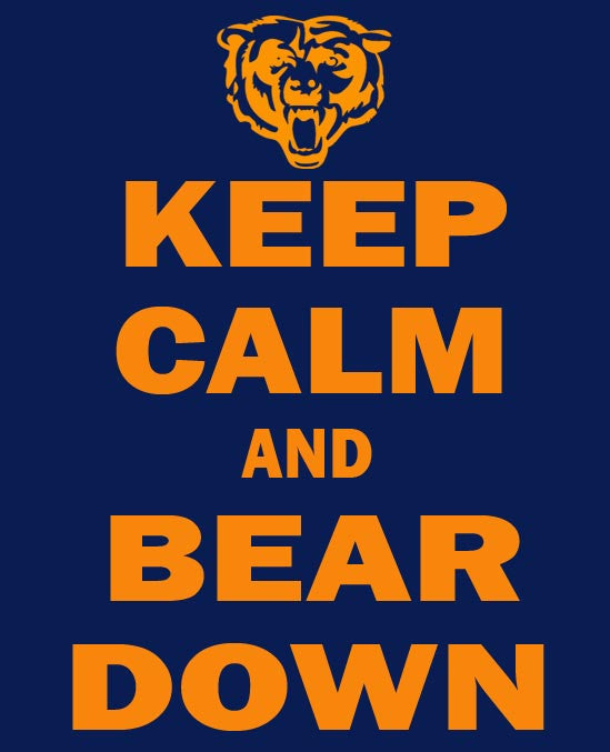 Keep Calm and Bear Down T-Shirt Hot on Sale