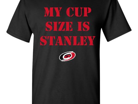 My Cup Size is Stanley North Carolina Hurricanes t-shirt Online