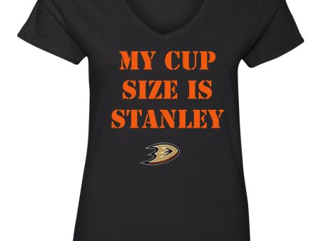 My Cup Size is Stanley Anaheim Ducks Women s T-Shirt Online