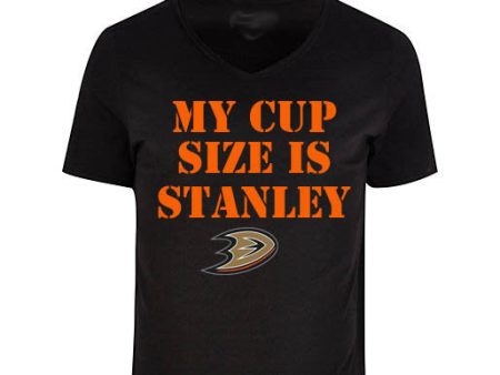 My Cup Size is Stanley Anaheim Ducks t-shirt on Sale