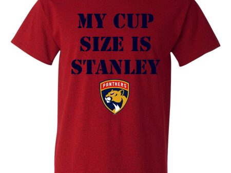 My Cup Size is Stanley Florida Panthers t-shirt For Discount