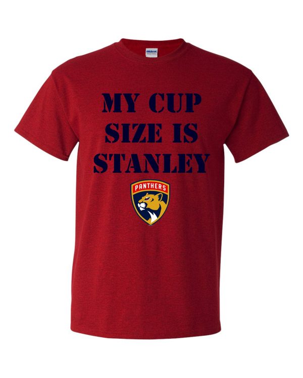 My Cup Size is Stanley Florida Panthers t-shirt For Discount