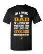 Pittsburgh Pirates Proud Dad Son T-Shirt Discount