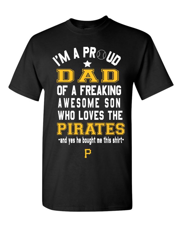 Pittsburgh Pirates Dad Son T-Shirt Fashion