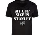 My Cup Size is Stanley LA Kings t-shirt Online Hot Sale