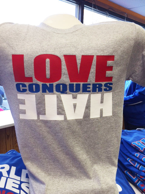 Love Conquers Hate T-Shirt Online