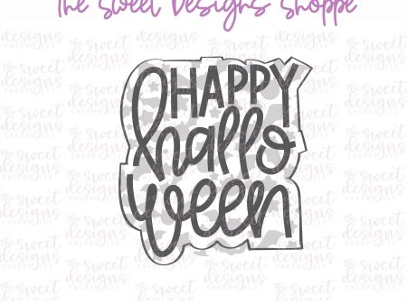 Bundle - Happy Halloween 2021  - Cookie Cutter & Stencil For Sale