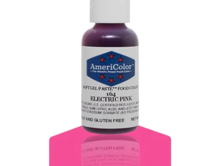 Americolor Soft Gel Paste - Electric Pink - Select Size - Food Color on Sale