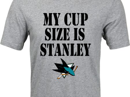 My Cup Size is Stanley San Jose Sharks T-Shirt Online now