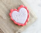 Chunky Lace Heart - Cookie Cutter For Cheap