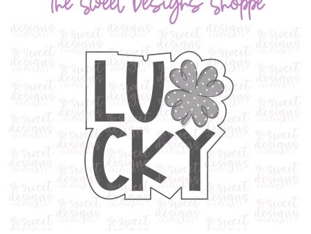 Lucky Plaque - Cookie Cutter Supply