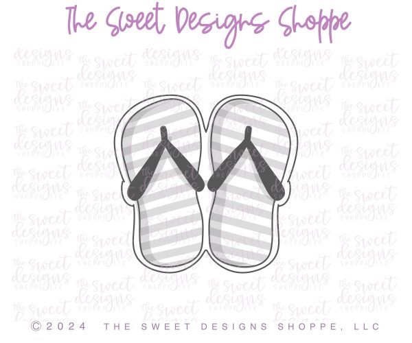 Beach Flip Flops   Sandals - Cookie Cutter Online Sale