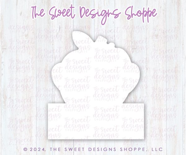 Modern Apple Plaque- Cookie Cutter For Cheap