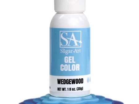 Wedgewood - Gel Food Color - 1oz  by: The Sugar Art Hot on Sale