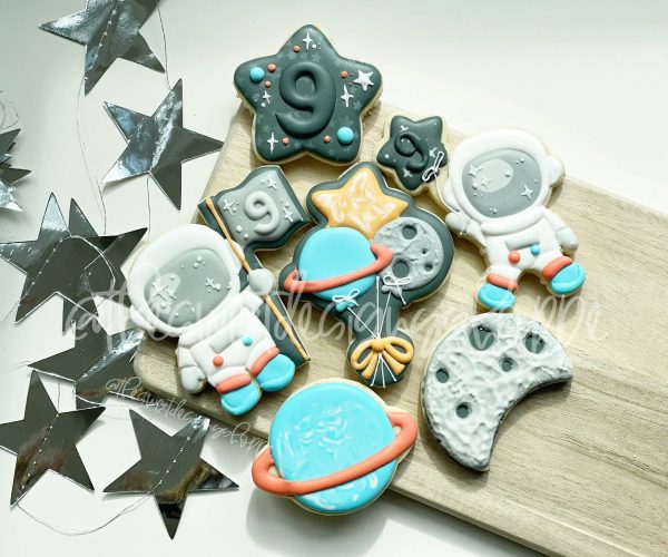 Space Party - Set of 6 - Cookie Cutters on Sale