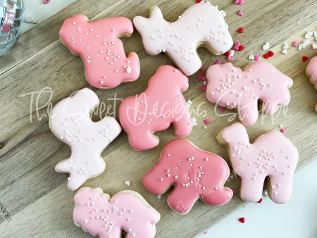 Frosted Animal Crackers - Cookie Cutters - Set of 5 For Cheap