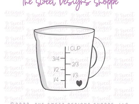 Tall Measuring Cup - Cookie Cutter Sale