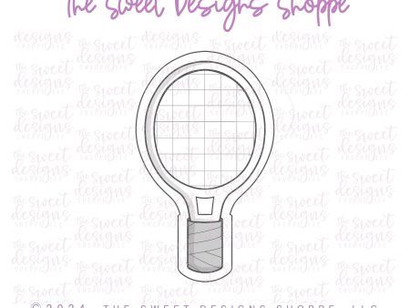 Tennis Racquet - Cookie Cutter Fashion