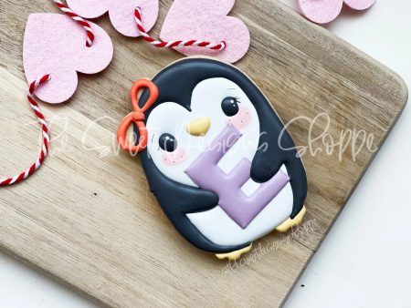 Penguin with Bow - Cookie Cutter For Cheap