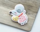 Modern Valentines Girly Mouse - Cookie Cutter For Discount