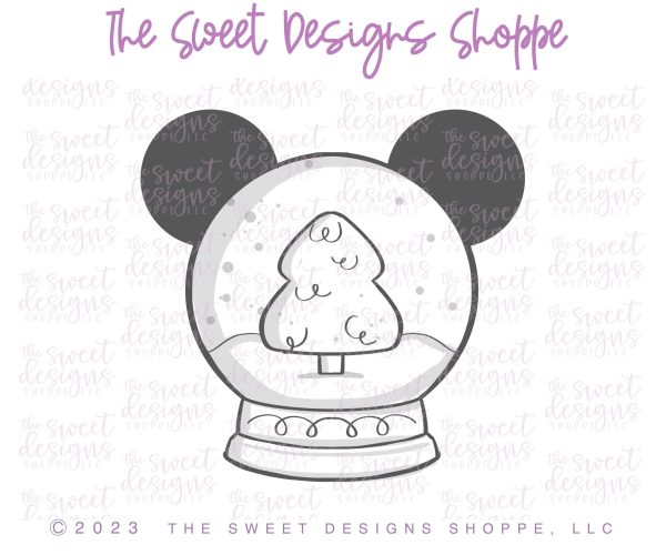 Mouse Snow Globe - Cookie Cutter Sale