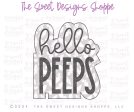 hello PEEPS Plaque - Cookie Cutter Sale